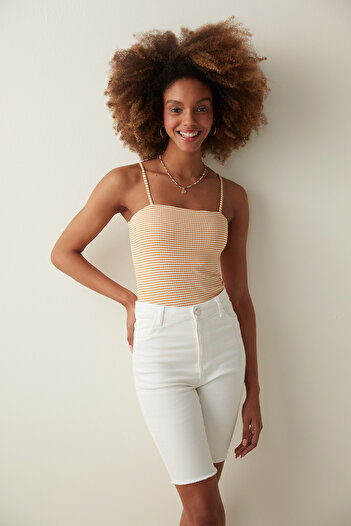 Penti Striped Bodysuit