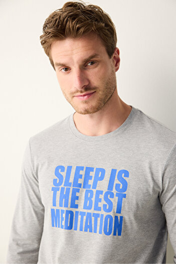 Penti Sleep Pyjama-Set mit mehrfarbiger Hose