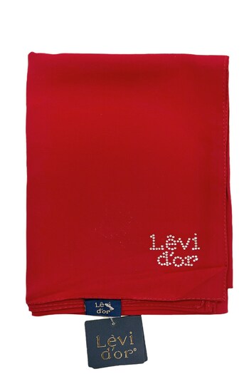 Levidor Medina Silk Shawl - Red