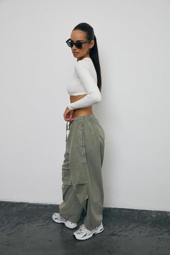 South Coast Екрю з довгими рукавами Crop Body