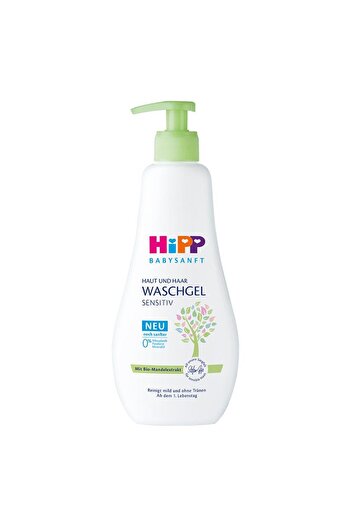 Hipp Babysanft Saç Ve Vücut Banyo Jeli ve Yenidoğan Şampuanı 400 Ml