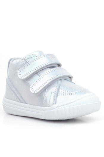Rakerplus Raya Genuine Leather - Silver Glitter Baby Girl Boots
