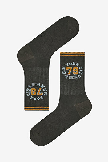 Penti Men's New York Green Socks