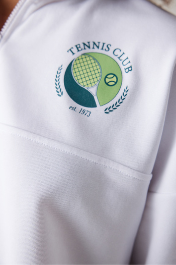 Penti Tennis Patterned Sweatshirt