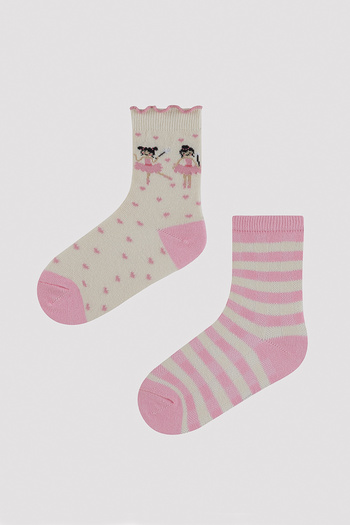 Penti Girl's Ballerina 2-Piece Socks