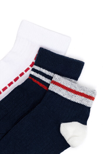 U.S. Polo Assn. Boy's Navy Blue Socks 50286378 -Vr033