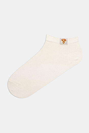 Penti Fastfood Back - Set of 2 White Booties Socks