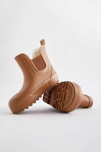 Next Baby Rust Orange Su Geçirmez Polar Astarlı Su Geçirmez Yağmur Botu / Çizme