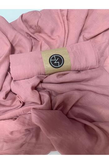 Modakaşmir Neo Cotton Shawl Pink Color