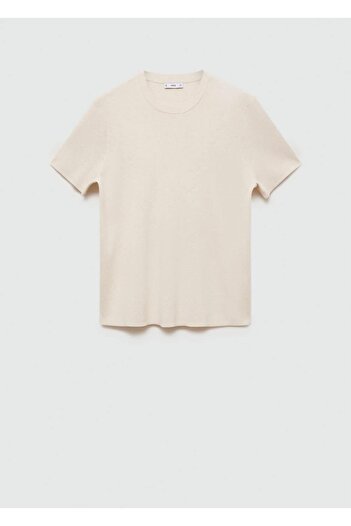 MANGO Man T-shirt από βαμβακερό ύφασμα