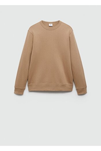 MANGO Man Peluş sweatshirt