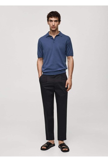 MANGO Man Tricou polo 100% bumbac