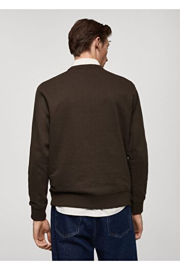 MANGO Man Peluş sweatshirt