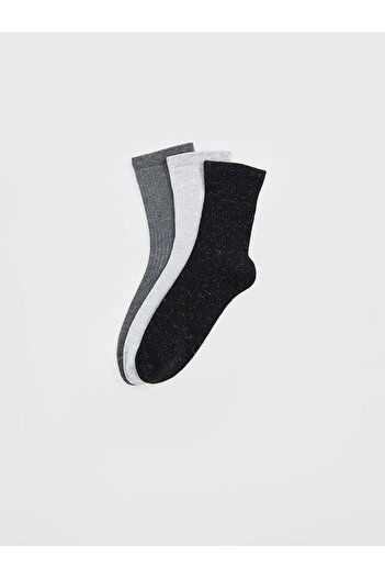 LC Waikiki Lcwk Women's Straight Socks 3 Pack