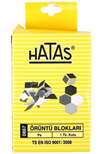 HATAS Pattern Blocks (plastic) 8692556008672