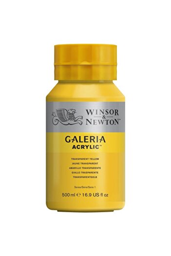 Winsor Newton Winsor & Newton Galeria Akrilik Boya 500ml - Transparent Yellow 653