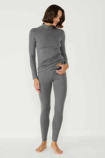 C&City Women's Smoked Thermal Suit - Long Sleeve Collar, 405154
