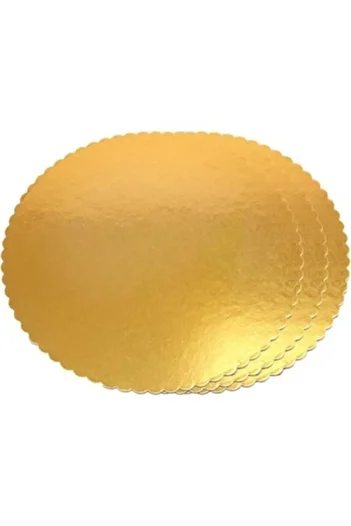 BENS 18 cm Gold Gold Pie Base Pie Base Thick