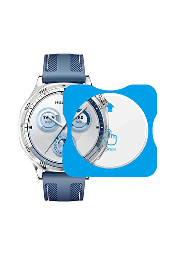 Sneezy Huawei Watch Gt5 46mm Screen Protector Fully Compatible, Easy to Install Tempered Glass