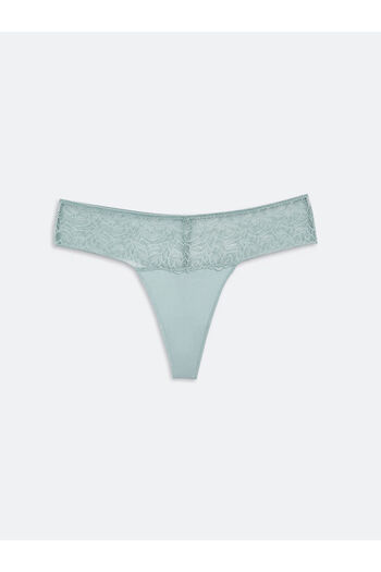 LC Waikiki Lw - Chiloți tangi din satin cu dantelă