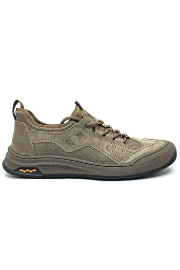GAMELU Mova Sneakers Δερμάτινα Ανδρικά Αθλητικά Παπούτσια SAND