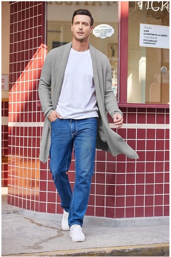 youknitwear you Stayles Men's Knitwear Cardigan