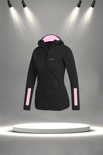 POSEIDON STORM Black Supra Combed Cotton - Breathable Women's Tracksuit (S-3Xl)