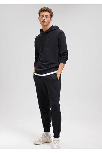 Mavi Black Hooded Black Sweatshirt 0S10135-900