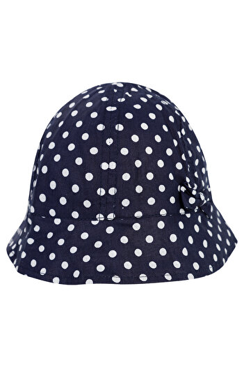 Kitti 2-5 Years Girl's Navy Blue Hat