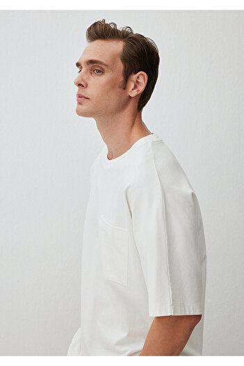 Mavi Loose Fit White Tisort 061226570057 061226570057