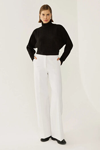 Hiccup Comfortable Fit High Collar Sweater