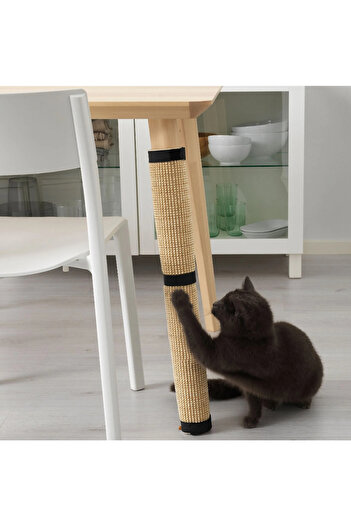 AKTURK HOME Natural Sisal Cat Scratching Mat 60X30 cm — Furniture Protection, Scratching Mat