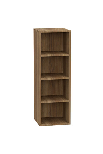Mahmayi Wooden Storage Display Shelves 4-Tier Freestanding, Box Shelves, Zabrano