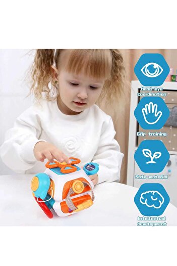 Şirin Montessori 10'u 1 Arada Aktivite Küpü