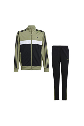 adidas Green Tiberio Ts &amp; Ccedil; Children's Tracksuit Set - Iy1796-c U 3s
