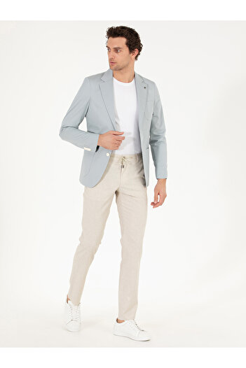 Cacharel Mavi Slim Fit Ceket 50265244-VR036