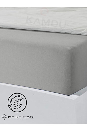 XAMANTHA Battalboy Double Cotton Bed Sheet - 180X200Cm Elastic, Depth +30Cm