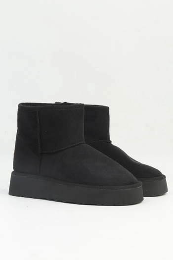 Pierre Cardin Warm Daily Short Boots with Fur Inside