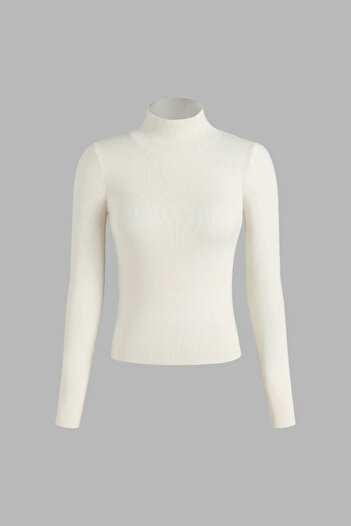 Hiccup Narrow Fit High Collar Sweater