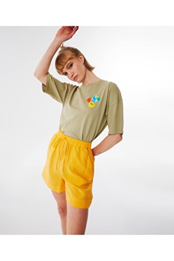 Twist Lace-Up Shorts