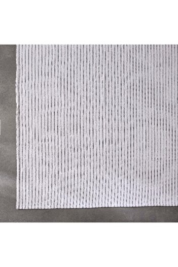 Home Box Allan Snow Recycled Cotton Dhurrie - 80x150 cm
