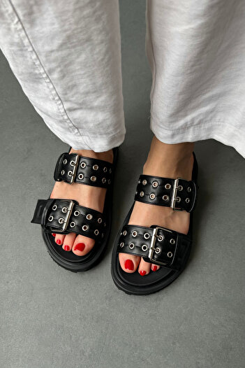 Mupa Shoes Black Women's Slippers