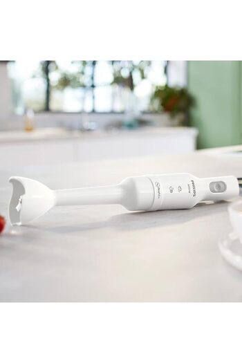 Philips Promix Hand Blender, 400 W Motor, Beaker, White, Plastic, Hr2520/01