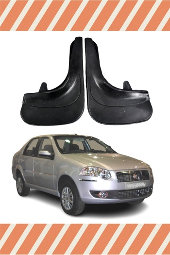 bgfix Fiat Siena 2-Piece Dust Cover Mudguard Mudflap