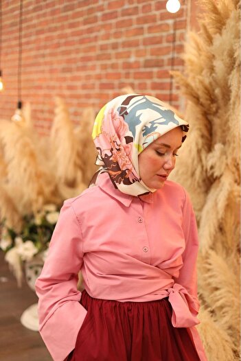 Silk Home Twill İpek Eşarp 11437-26