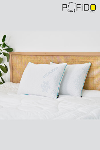 VİLİNZE Pofido Ice Sleep Perna cu fermoar Lavabil Umplutură densă 1000 Gr - 50x70 cm (2 bucăți)