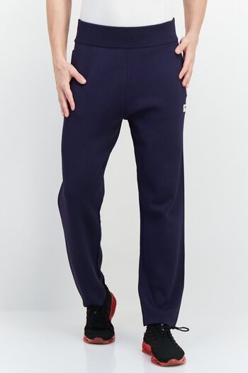 Fila Men Sportswear Fit Teramo Knitted Sweatpants, Navy Blue