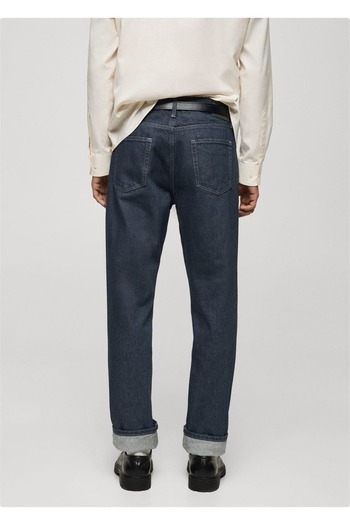 MANGO Man Σκούρο χρώμα Regular Cut Jean