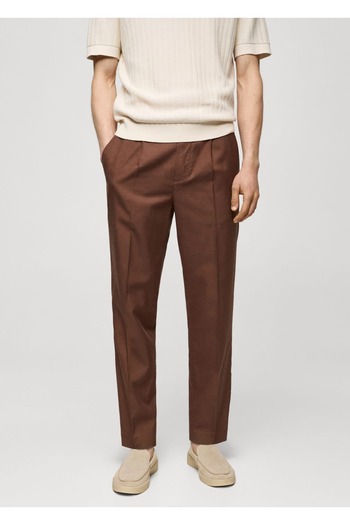 MANGO Man Cotton Liyosel Pants with Pens