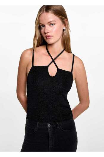 Mango Teen Textured Lureks Knitwear Blouse